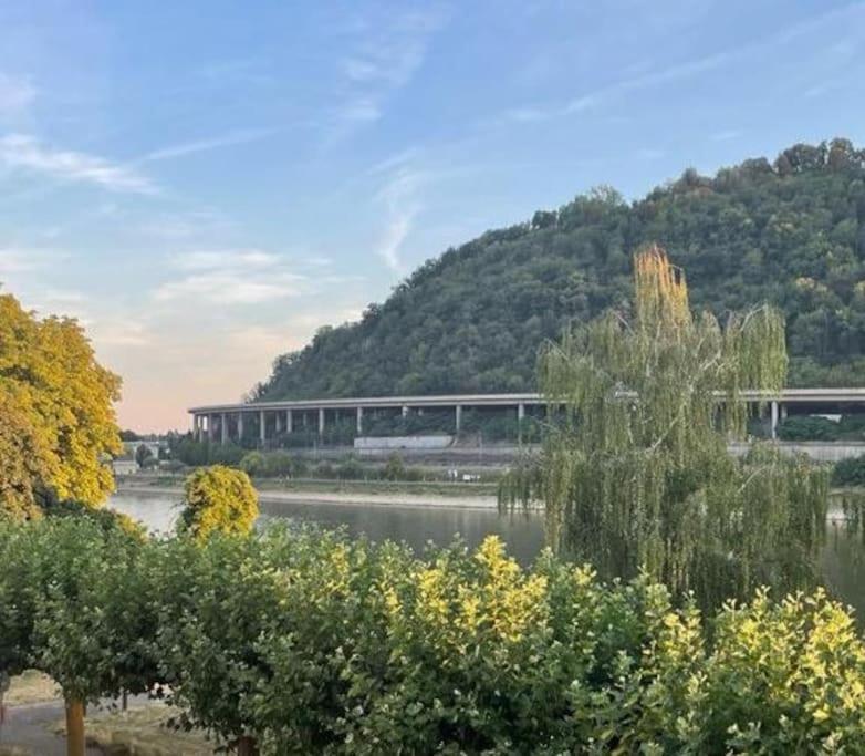 Вилла _Ferienhaus Leutesdorf Rheinzeit 614 Schones Haus Direkt Am Rhein Экстерьер фото